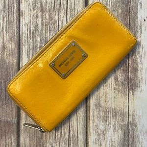 Michael Kors Yellow Wallet